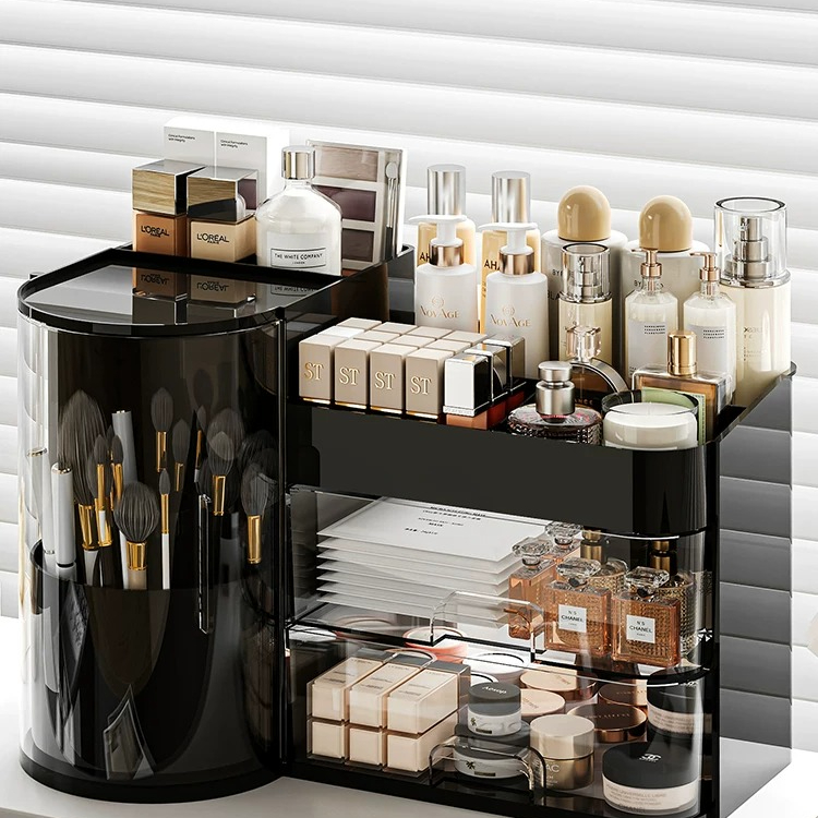 Luxury Skincare Daily - صندوق مستحضرات تجميل فاخر مقاوم للغبار