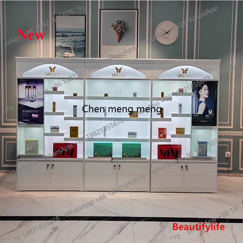 خزانة عرض منتجات العناية بالبش - مراجعة High Luxury Skincare وسعره